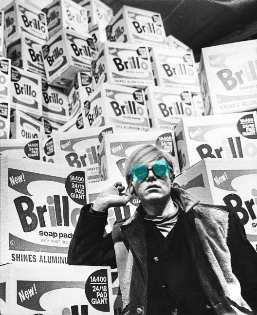 Andy Warhol, Stockholm 1968, black and white